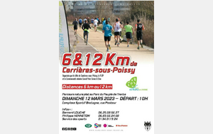 13ème édition des 6 & 12 km de Carrières